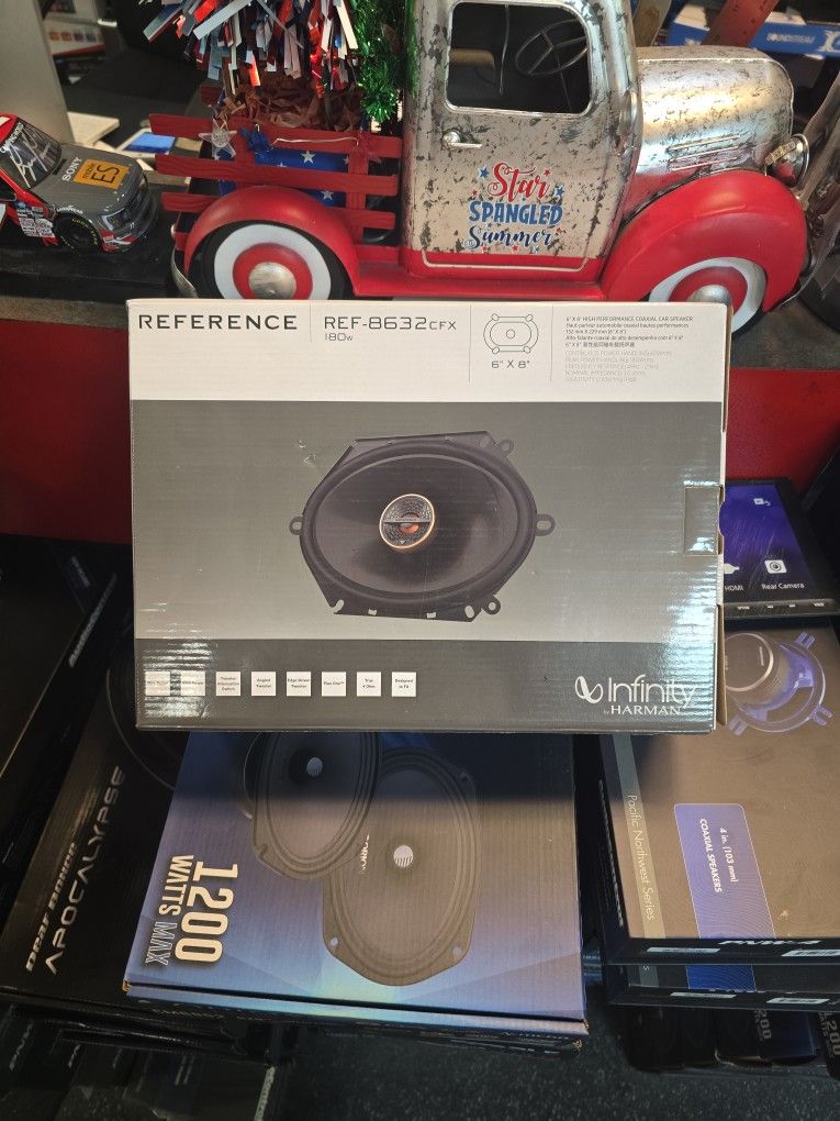 Infinity REF 8632CFX Reference 6x8 Inch Two Way car Audio Speaker,All Products : American Fashion Style Bags On Sale
