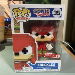Funko Pop 8-Bit Sonic The Hedgehog #35 Knuckles Target Exclusive