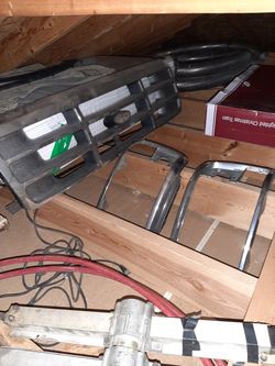 1995 f250 chome grill and headlight bezels