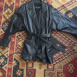 Wilson’s Leather Jacket  Black