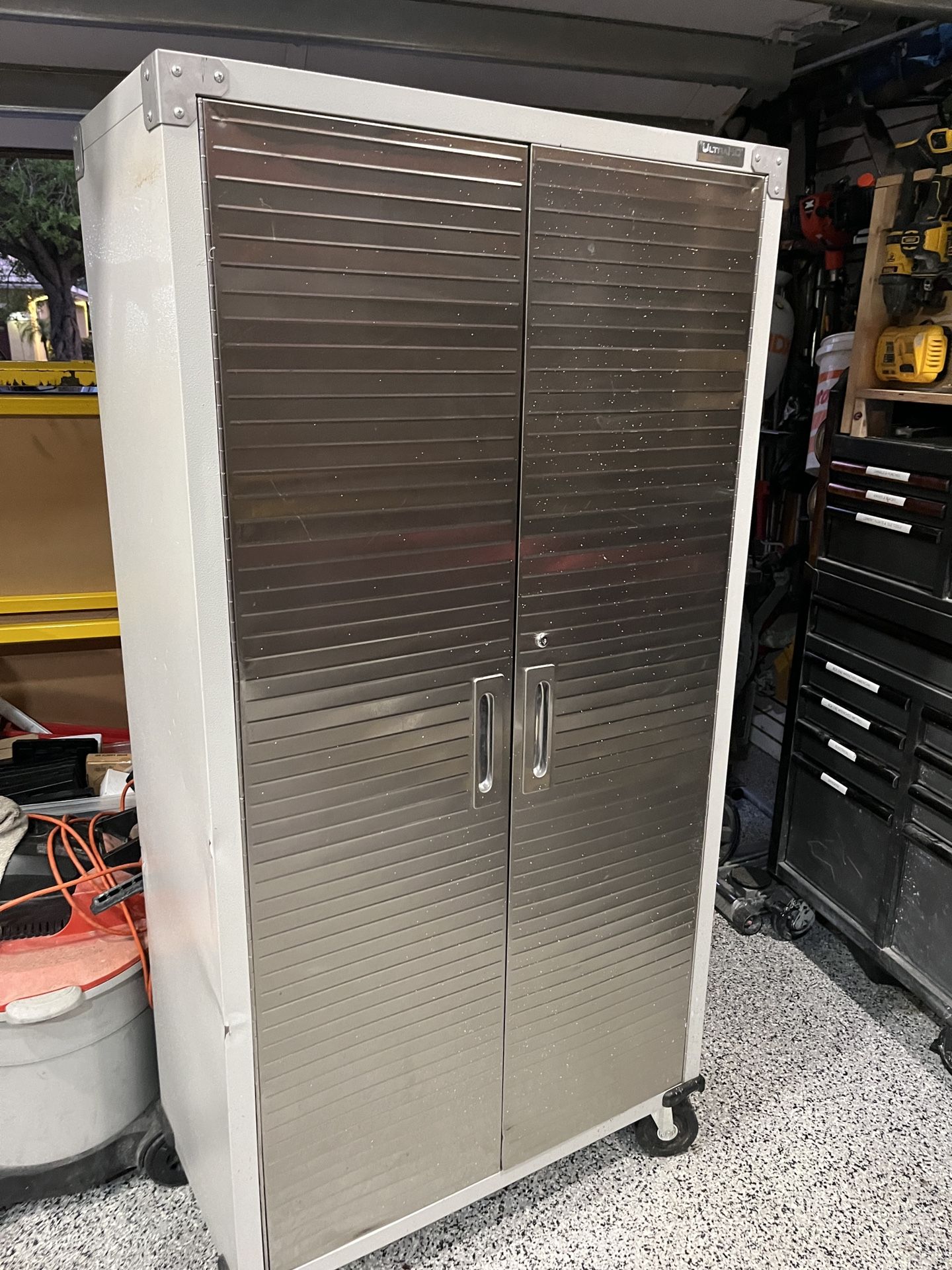 Stainless Steel Garage Cabinet