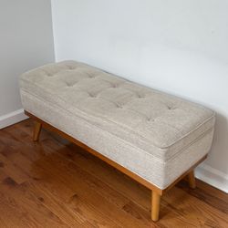 Cushion storage Bench 