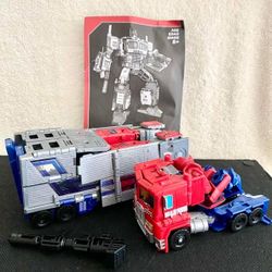 Transformers Generations Power of the Primes Leader Class Evolution Optimus Prim