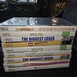 9 Nintendo Wii Games Please Read 