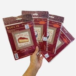 Bundle of 4 RIOLIS Premium Cross-stitch Kits