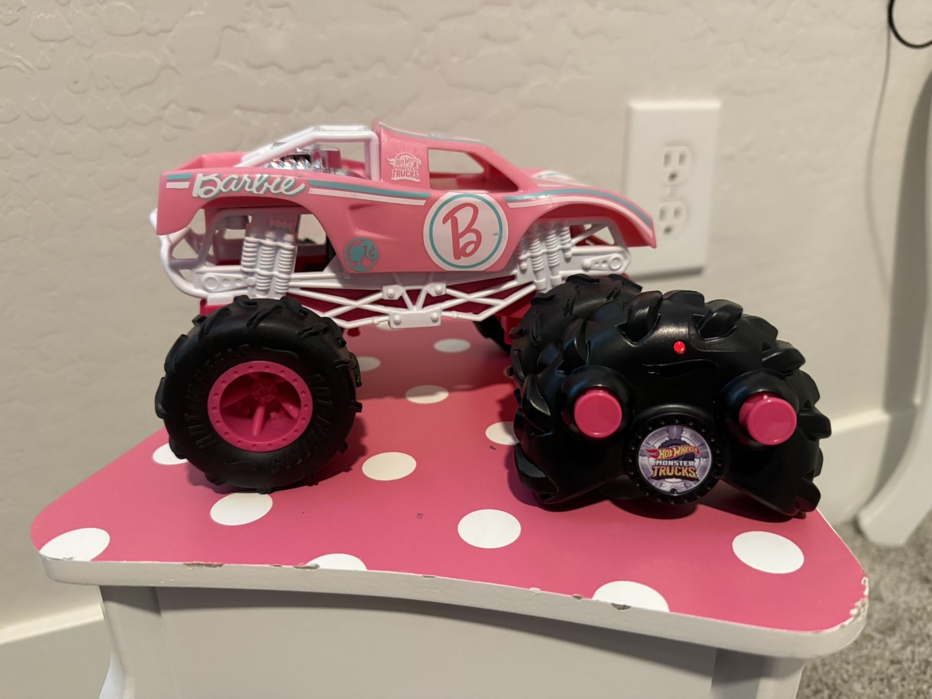 Hot wheels Barbie remote control car