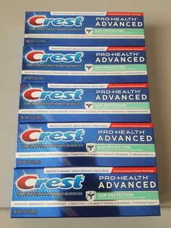 Crest pro health advanced gum protection toothpastes