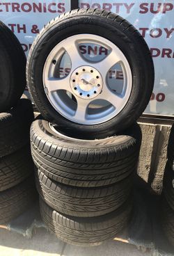 16” rims 5 lugs 5x114.3 lug pattern