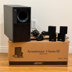 Bose Acoustimass 5 Series III Speaker System