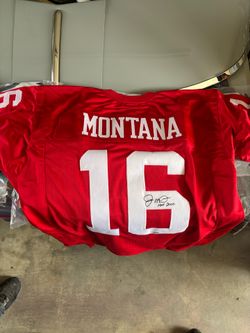 Joe Montana Signed Jersey