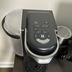 Kuereg with latte and multi size options. 