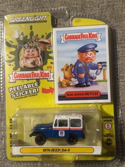 2024 Greenlight Garbage Pail Kids Series 6, 1970 Jeep DJ-5