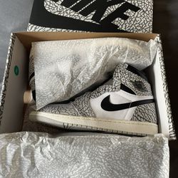 BRAND NEW Jordan 1 Retro High Og White Cement
