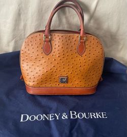 **Authentic***Dooney & Bourke- reasonable offers-  ostrich handbag