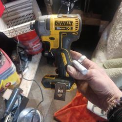 DeWalt Quarter Inch Impact 20 Volt XR 3 Speed Drill