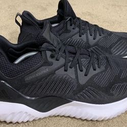 Adidas Mens Alphabounce Men’s Size US 13 Beyond Black White Shoes AC8273 $40