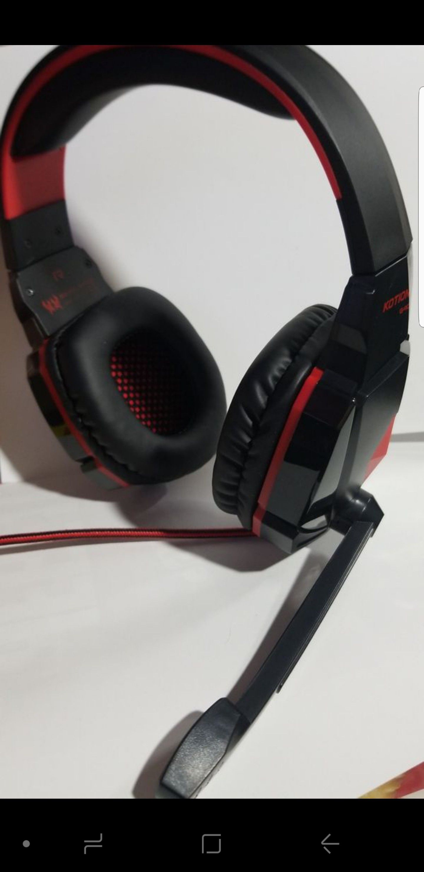 New* gaming headphones (xbox, ps4, pc, mac, Android)