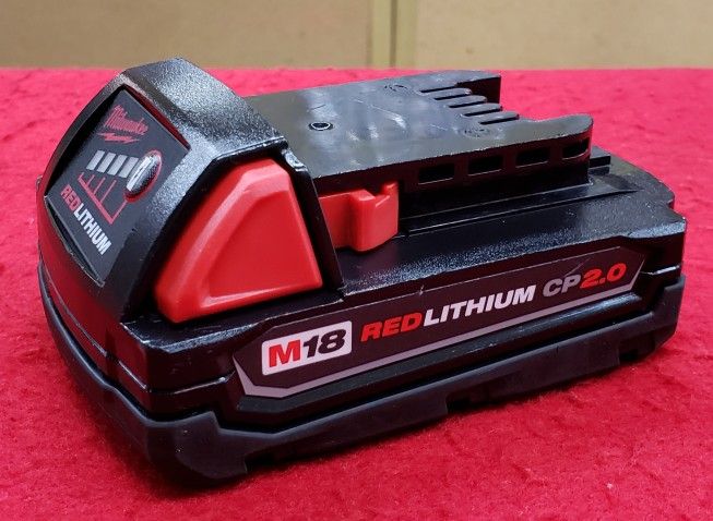 Milwaukee 18V M18 RedLithium CP 2.0AH Battery Pack - Battery Only - No Charger