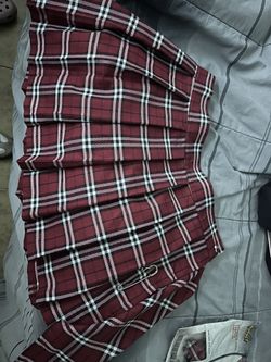 halloween nerd costume skirt with socks and tie