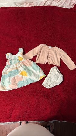 Carter's 9 mos Baby Girl 3-Piece Outfit Set