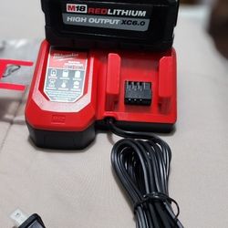 Milwaukee Battery 6.0 And Fast Charger