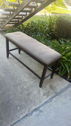Padded bench seat