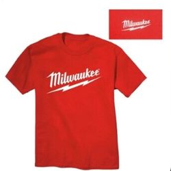 Red Milwaukee Tee SIZE XL 