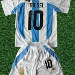 Soccer  kids sizes Jerseys jersey Messi Ronaldo futbol Portugal 🇵🇹 Messi Argentina set Ronaldosizes22,24,26,28,4,6,7,8,9,10,11,12 years old Neymar j
