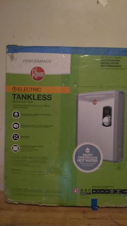 Rheem Electric Tankless Water Heater 18kw