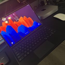 Samsung galaxy Tab S7 Plus mystic bronze 12.4”, 128gb W/ S Pen And Keyboard Cover!