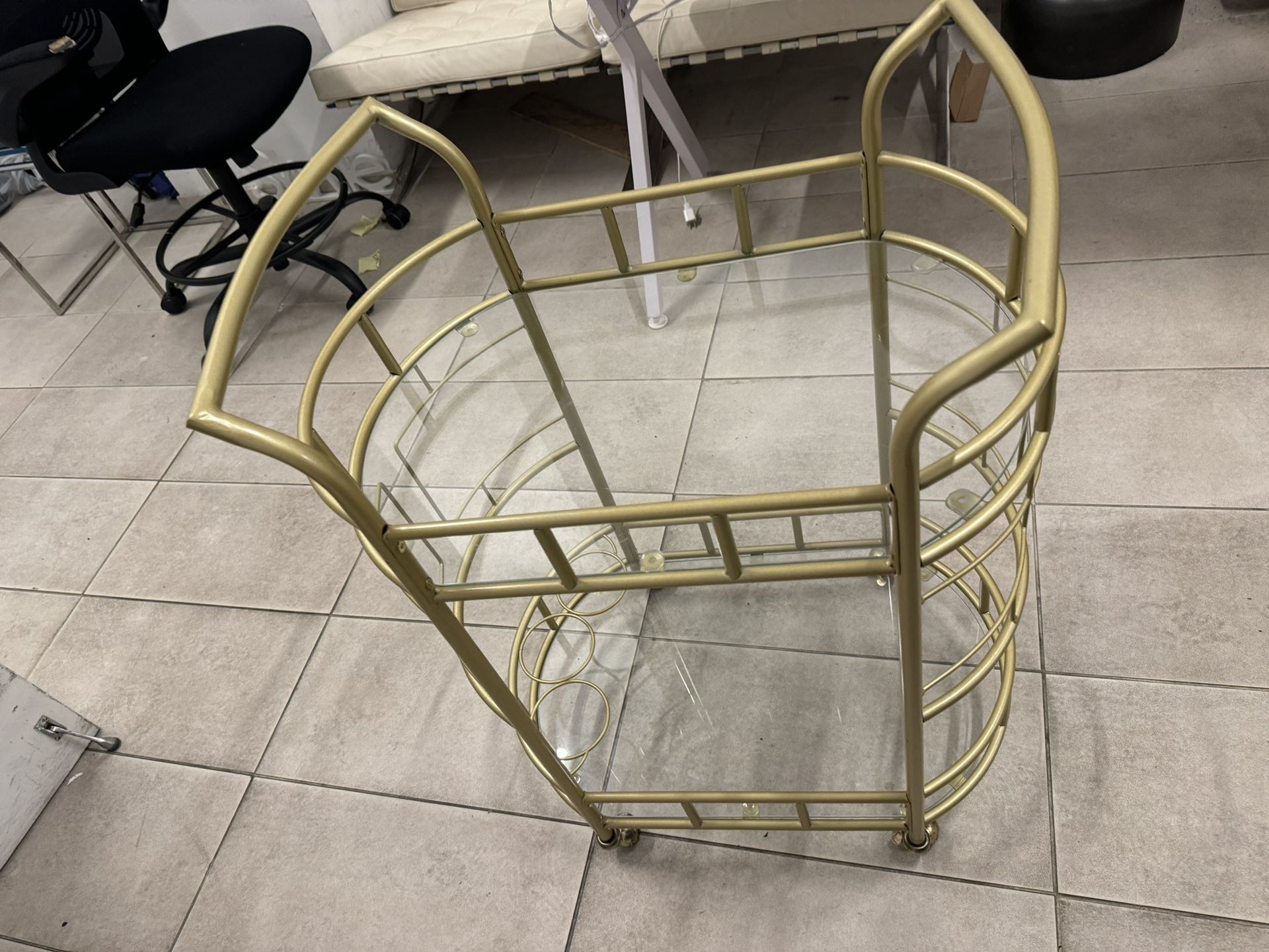Rolling Bar Cart