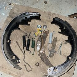 1966 C10 Driver Front Drum Brake Complete Assembly 