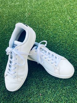 Adidas White Low-Top Sneakers
