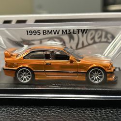 Hot Wheels RLC 1995 BMW M3 LTW Orange