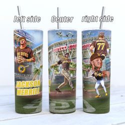 Padres Baseball 20z Cup/Jackson Merrill 