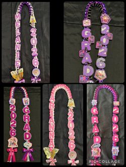 Graduation leis for your love ones you could choose￼ any characters