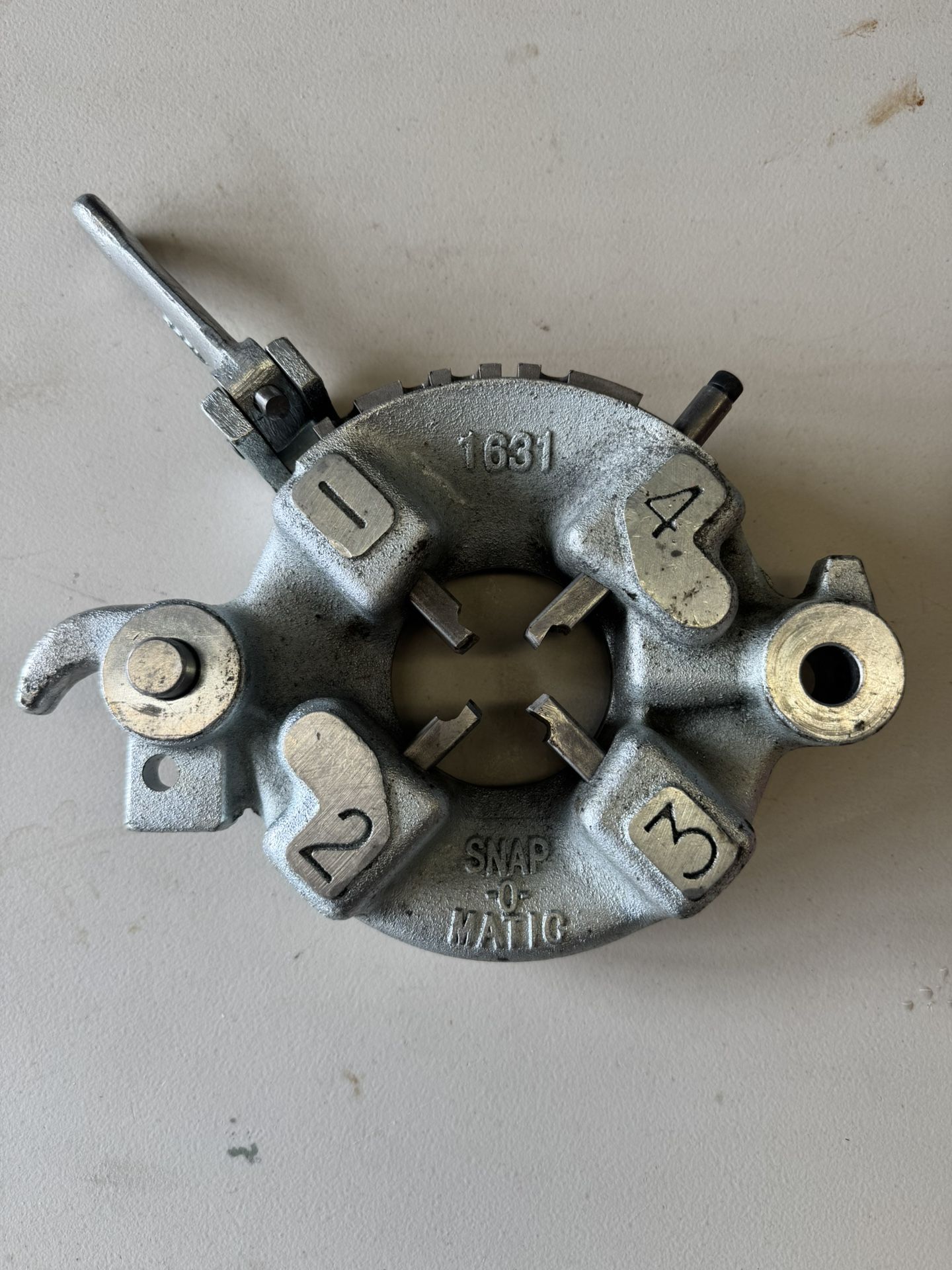 Rothenberger Collins Snap-O-Matic Die Head Pipe Threader