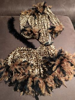 Little Girls Leopard Costume
