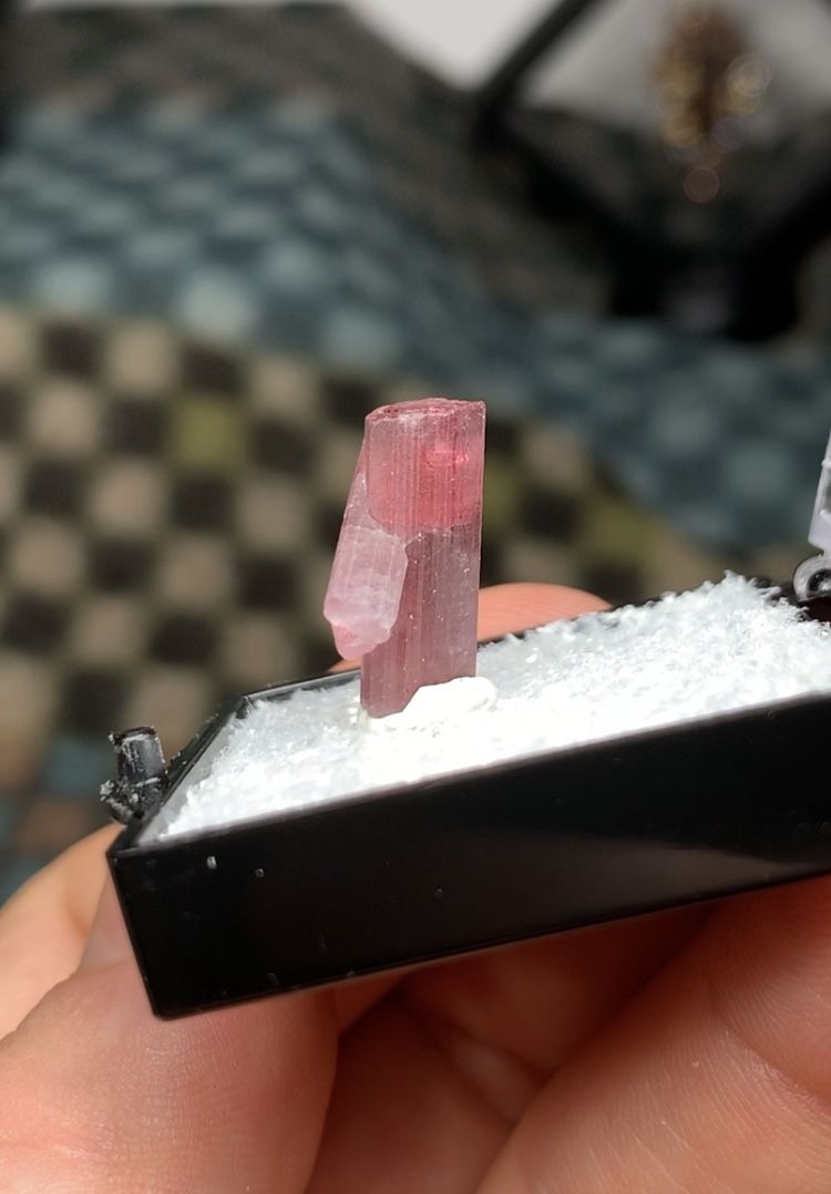 Rare Cross Intergrown Tourmaline Var Rubelite