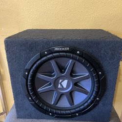 Kicker 12 Inch Sub & Memphis Amp 