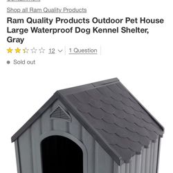 Water Proof Dog House