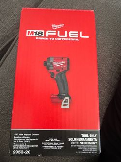 Milwaukee M18 Fuel 1/4" Hex Impact Driver