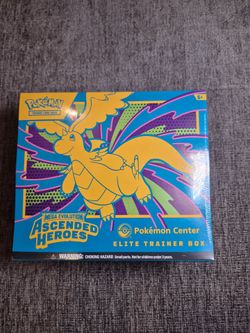 Pokémon Mega Evolution Ascended Heroes Elite Trainer Box