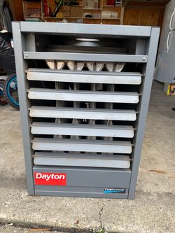 Garage gas heater