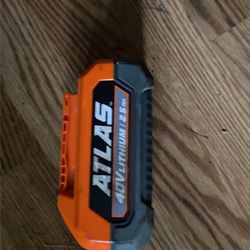 Atlas 40v Battery