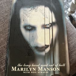 EUC Hardcover Book THE LONG HARD ROAD OUT OF HELL By Marilyn Manson With Neil Strauss