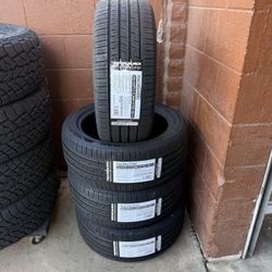 New Set Of (4) 235/45R18 RoyalBlack All Season Tires For Sale 