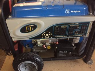 Westinghouse 7000 running watts
