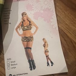 Sexy Combat Costume $10 Brand New