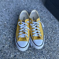 Yellow Converse Shoe 